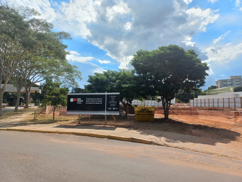 Construção da nova Seção Técnica de Saúde movimenta o&nbsp;campus